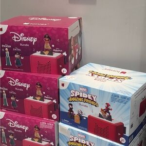 Disney and Marvel Kids Toy Bundle - Red